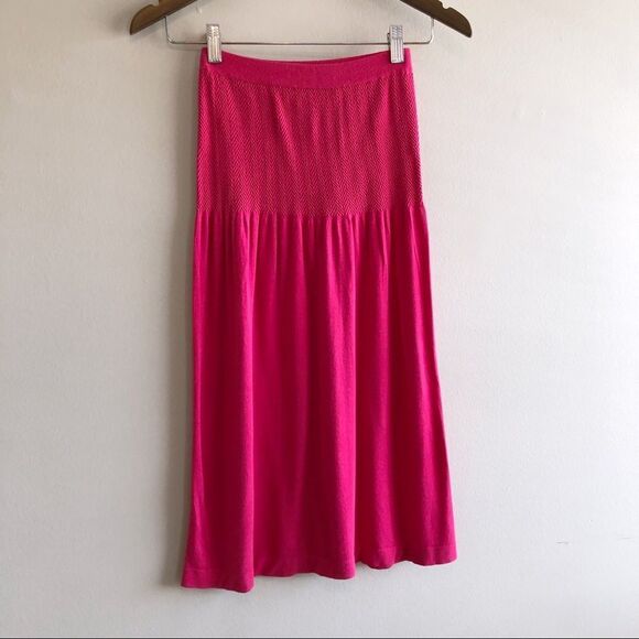 🚨3/$20🚨 Costa Blanca Preppy Stretch Soft Strapless Fit And Flare Mini Dress Pink - Picture 9 of 9